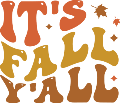 Its fall yall, autumn hoodie design - free svg file for members