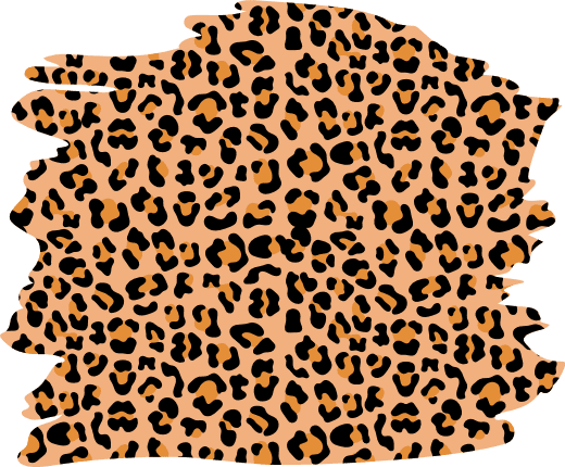 Decorative leopard skin pattern - free svg file for members - SVG Heart