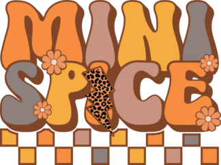 Mini spice, fall vibes tshirt design - free svg file for members