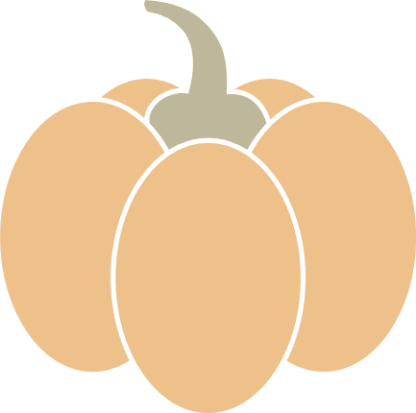 Pumpkin clipart image - free svg file for members