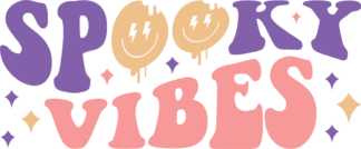 Spooky vibes, Halloween sweatshirt design - free svg file for members