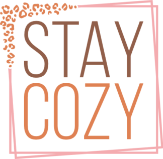Stay Cozy, framed, leopard skin, fall tshirt design - free svg file for members