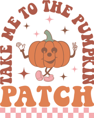 Take me to the pumpkin patch, fall hoodie design - free svg file for members