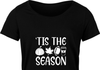 Tis the season, fall tshirt design - free svg file for members