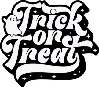Trick or treat, Halloween hoodie design - free svg file for members