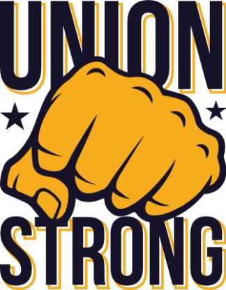 Union strong, Labor day t-shirt design - free svg file for members