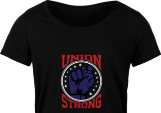 Union strong, fist, labor day tshirt design - free svg file for members