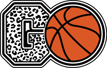 Go basketball, leopard skin, sweatshirt design for basketball lovers - free svg file for members