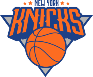 New York Knicks logo, basketball ball, NBA team tshirt design - free svg file for members