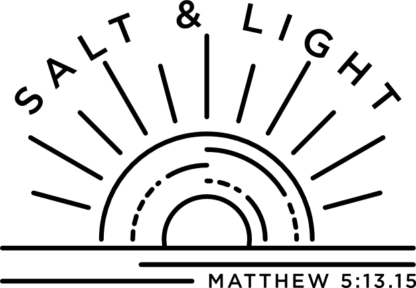 Salt and light, Matthew 5:13.15, sun outline, Christians tshirt design - free svg file for members