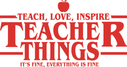 Teacher things, teach, love, inspire, gift for teacher, mug design - free svg file for members