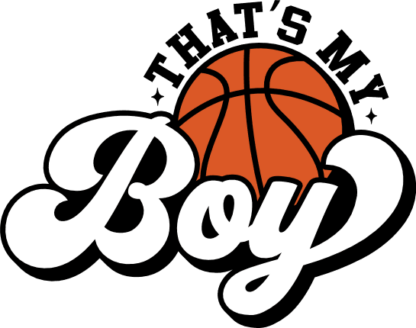 Thats my boy, sweatshirt design for basketball fan mommy - free svg file for members