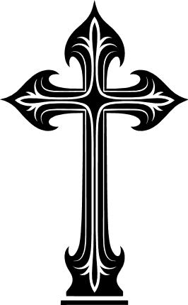 Christians Cross clipart image, religious decoration - free svg file ...