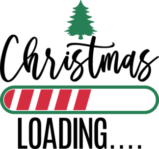 Christmas loading, funny sweatshirt design - free svg file for members