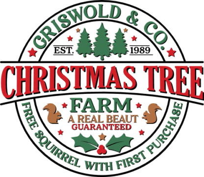 Griswold and Co Christmas tree farm, free squirrel with first purchase, Christmas decor - free svg file for members