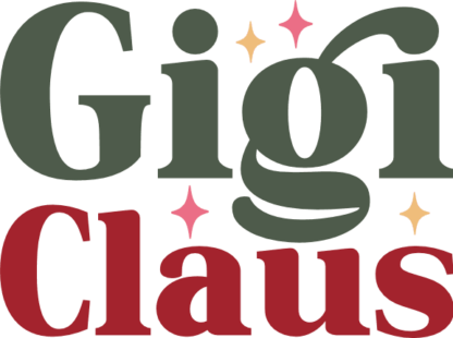 Gigi Claus, Christmas sweatshirt design - free svg file for members
