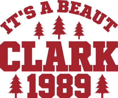 Its a beaut clark 1989, Christmas tshirt design - free svg file for members