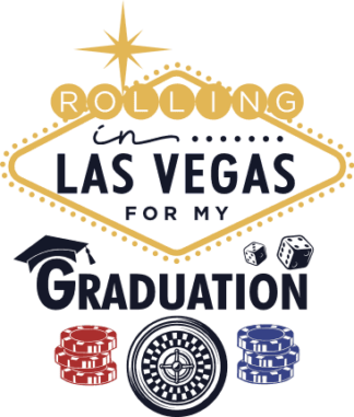 Graduate hoodie design, Rolling in Las Vegas for my graduation - free svg file for members