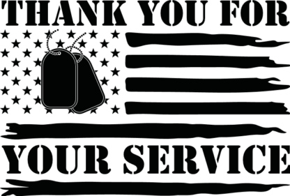 Thank you for your service, USA tattered flag, veterans day tshirt design - free svg file for members