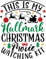 This is my hallmark Christmas movie watching kit, funny Christmas ...