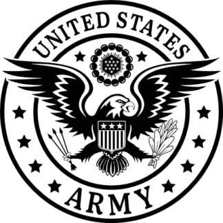 United states army, Eagle symbol, veterans day sticker, decal design - free svg file for members