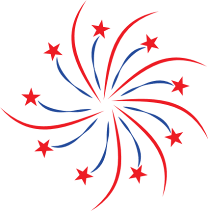 Firework clipart image, new year's eve party decor - free svg file for members