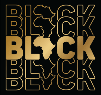 Black, echo stacked text, free svg file for members, golden png for sublimation, sweatshirt design