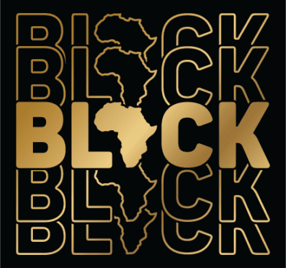 Black, echo stacked text, free svg file for members, golden png for sublimation, sweatshirt design