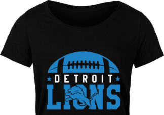 Detroit lions sign free svg file for members, American football team svg for tshirt
