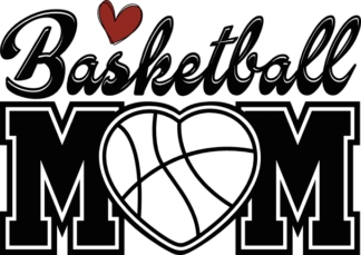 Basketball mom free svg file for members, tshirt design for mama