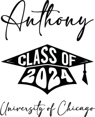 Class of 2024, add your name, university of Chicago graduation - free svg file for members