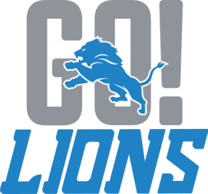 Go lions free svg file for members, American football fan sweatshirt design
