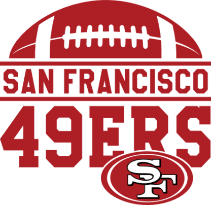 San Francisco 49ers free svg file for members, American football team svg for tshirt
