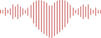 Song music sound Heart wave free svg file for members