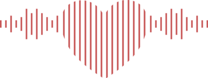 Song music sound Heart wave free svg file for members