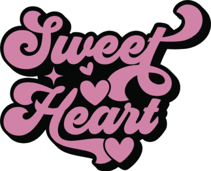 Sweet heart, valentine's day sweatshirt design - free svg file for members