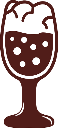 Beer glass free svg file for members, clipart image