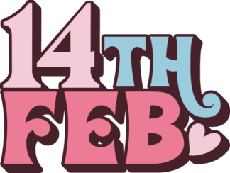 14th Feb free svg file for members, valentine's day svg decoration