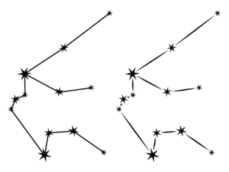 Aquarius stars constellation free svg file for members, zodiac svg clipart image