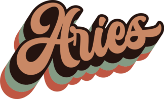 Aries sign free svg file for members, birthday sweatshirt design