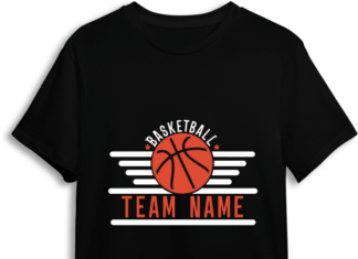 Basketball, personalized team name free svg file for members, basketball lover tshirt design
