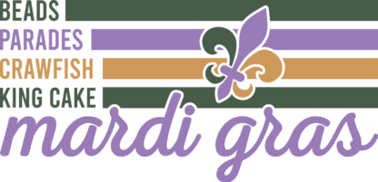 Beads parades crawfish king cake mardi gras free svg file for members, tshirt design