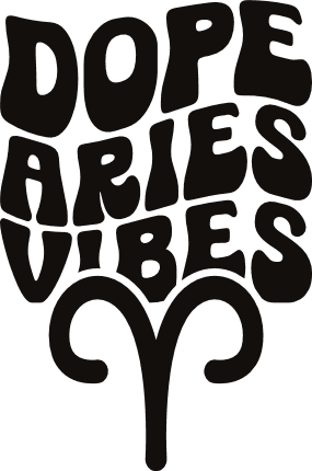 Dope Aries vibes free svg file for members, zodiac sign tshirt design