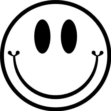 Smiley emoji free svg file for members, clipart image