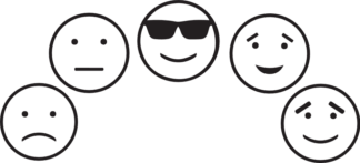 Emojis, happy, sad, cool, confused svg bundle free svg file for members, clipart images
