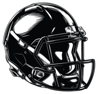 vector image, American football helmet free svg file for members,