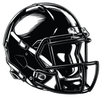 vector image, American football helmet free svg file for members,
