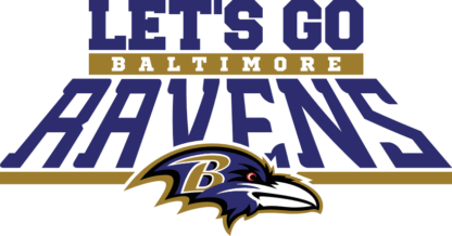 Let's go Baltimore Ravens free svg file for members, American Football mascot sweatshirt design