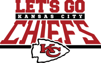 Let's go Kansas city chiefs free svg file for members, American Football team mascot svg