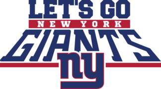 Let's go New York Giants free svg file for members, American Football team fan tshirt design